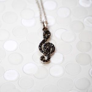 Music Charm Necklace